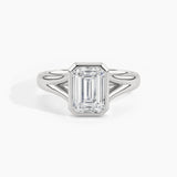 White Gold, Emerald, down view