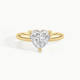 Yellow Gold, Heart, down view