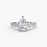 950 Platinum, Pear, down view