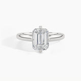 950 Platinum, Emerald, down view