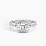 White Gold, Asscher, down view