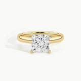 Yellow Gold, Princess, down view