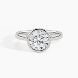 950 Platinum, Round, down view