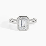 White Gold, Emerald, down view