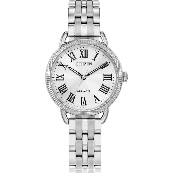 CITIZEN WHITE SILVER WATCH