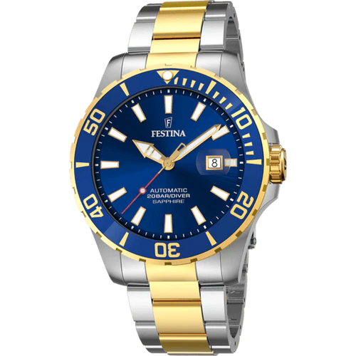FESTINA BLUE TWO-TONE WATCH