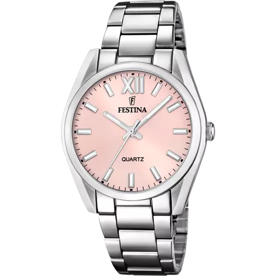 FESTINA PINK STEEL WATCH