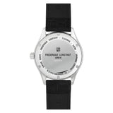 Frederique Constant Classics Index Automatic black leather strap bracelet black dial Watch