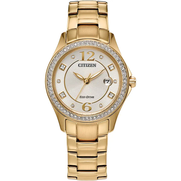 CITIZEN CRYSTAL GOLD WATCH
