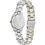 citizen mother of pearl dial mix metal gold silver steel bracelet watch