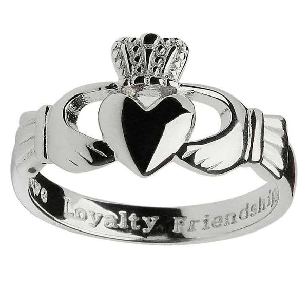 Sterling Silver Claddagh Ring