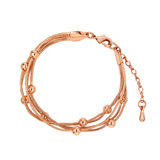 Cristallo Rose Plated Fashion Bracelet