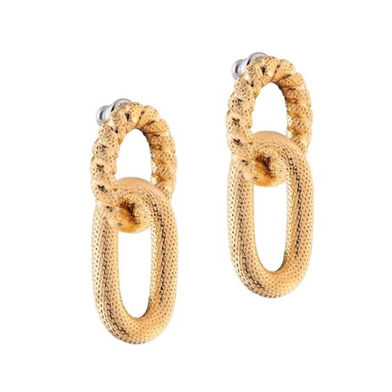 Rebecca Diva Link Earrings