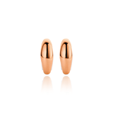 TI SENTO silver earrings with their rose-gold plating