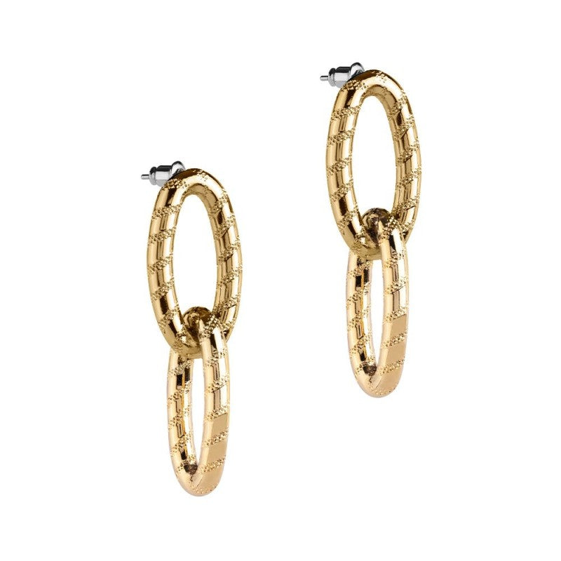 Rebecca Diva Textured Earrings