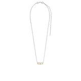Ti-Sento-Milano-Sterling-Silver-Necklace-With-A-Gold-Plated-Mother-Of-Pearl-Pendant