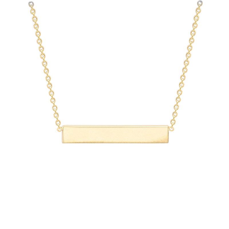 Sterling-Silver-Yellow-Gold-Plated-Horizontal-Bar-Necklace