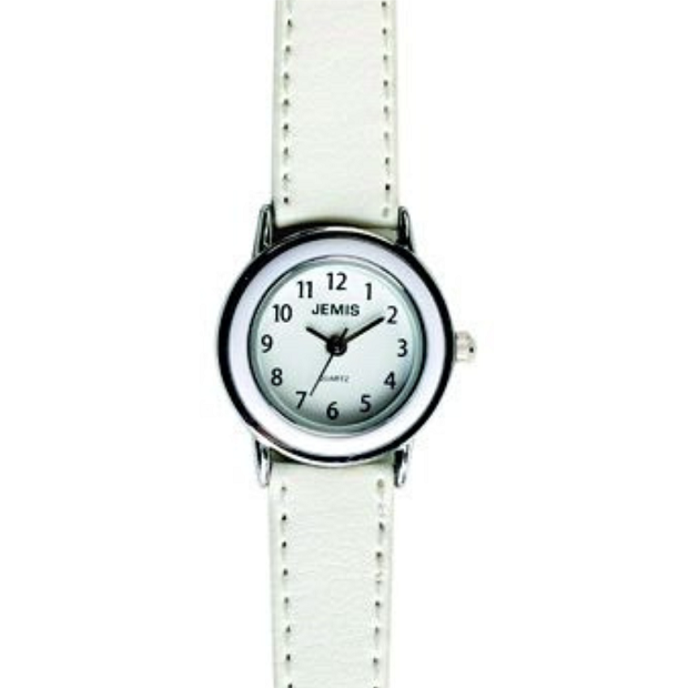 First Holly Communion White Leather Watch