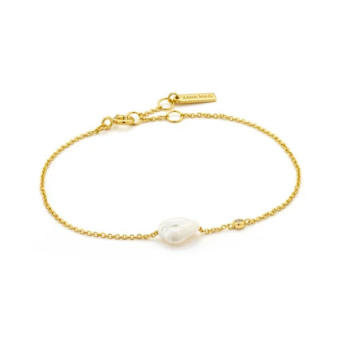 Ania Haie "Gold Pearl" Bracelet