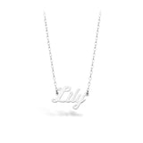  Sterling - Silver - personalised - name - necklace "Lily"