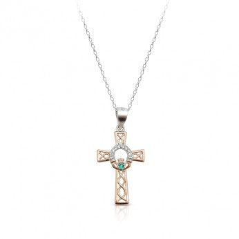 Sterling Silver Celtic Cross & Chain